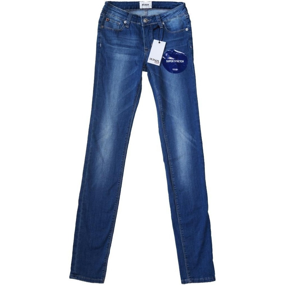 NWT Hudson Girls Size 16 XL Dolly Skinny Stretchy Blue Denim Jeans Pants
